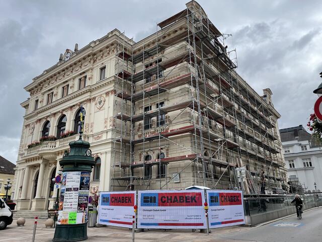 Die BH wird saniert. | Foto: Victoria Edlinger