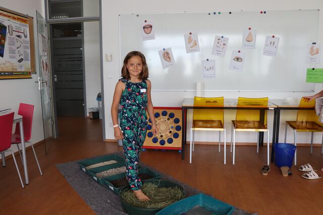 Ein Parkour, den die Kinder gerne machen.  | Foto: Vanessa Trabi