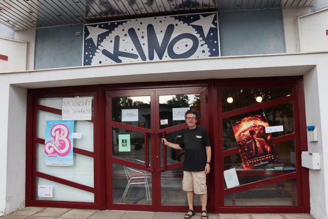 Oliver Treiber öffnet das Kino wieder an zwei Wochenenden. | Foto: MeinBezirk