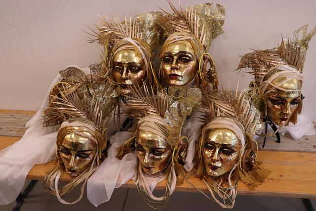 Masken und Kopfbedeckungen von Giuseppe Palella | Foto: RMA Triebaumer