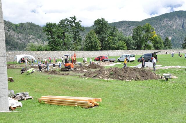 Aus der Baustelle wird bald ein Paradies entstanden sein. | Foto: Dorn