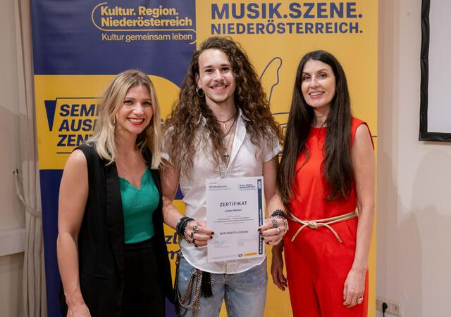 Julian Wöber gehört zu den ersten Absolventen des neuen Lehrgangs.  | Foto: Erich Marschik