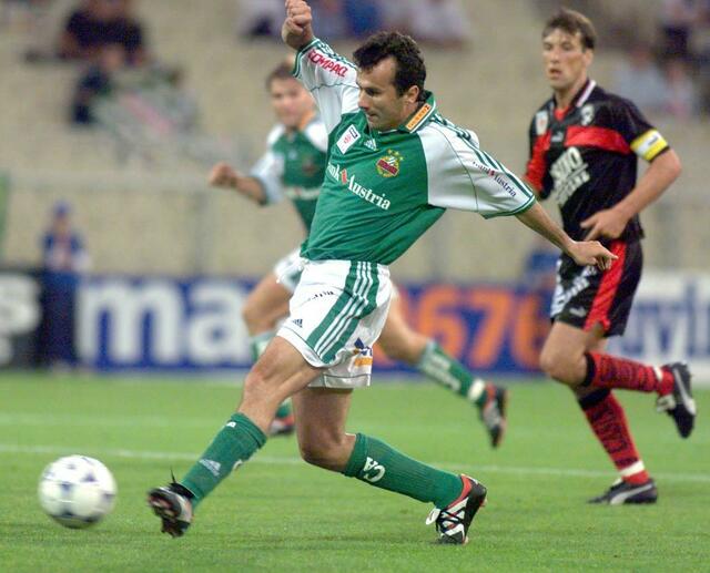 Beim Debüt gegen SW Bregenz am 7. Juli 1999. | Foto: Herbert Pfarrhofer / APA / picturedesk.com 