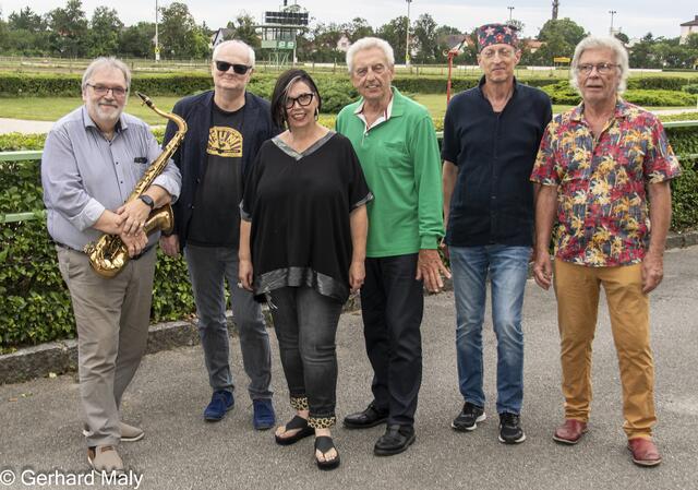 Josef Vocitko, Fritz Weiß, Karin Love Rich, Rudie Steger, Norbert Bachleitner, Helmut Schwarzer | Foto: Gerhard MALY