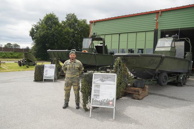 Auch die Einsatzboote des Bundesheeres konnte man besichtigen. | Foto: Emanuel Hasenauer