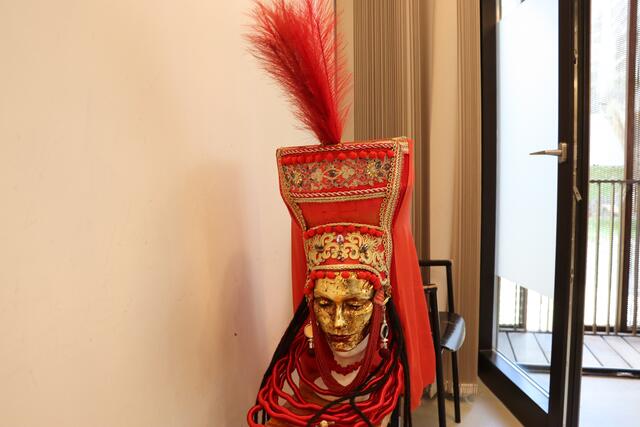 Eine Maske, von Giuseppe Palella designed.  | Foto: RMA Triebaumer