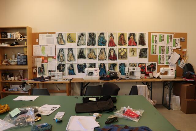 Entwürfe von Giuseppe Palella für die Inszenierung von "Aida" | Foto: RMA Triebaumer