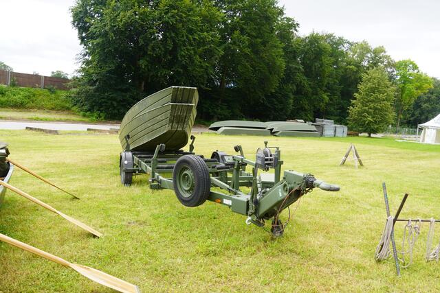 Unterschiedliche Boote des Bundesheeres für den Einsatz, etwa auf der Donau oder auf der Salzach. | Foto: Emanuel Hasenauer