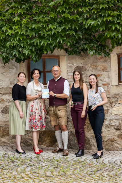 Jennifer Daferner (Regionalmanagement OÖ), Maria Denkmayr (Passauer Land), Gerald Hartl, (s´Innviertel Tourismus), Melanie Hinterdorfer (Amt der Oö. Landesregierung) und Katharina Nöbauer (Amt der OÖ Landesregierung) | Foto: Beata Kania