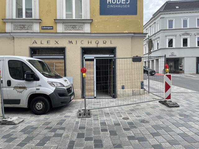 Im ehemaligen Alex Michorl in der Lederergasse sperrt bald das Geschäft vomFass auf. | Foto: MeinBezirk.at