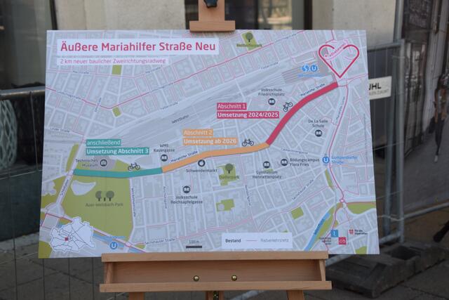 Bis 2025 soll der erste große Bauabschnitt fertig sein. | Foto: Patricia Hillinger/MeinBezirk