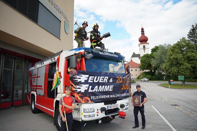 Die FF-Waldneukirchen gibt es seit 130 Jahren - das muss zündend gefeiert werden! Tolle Fahrzeuge und ein buntes Rahmenprogramm warten beim Jubiläumsfest der FFWaldneukirchen auf die Gäste.
 | Foto: Florian Diwald