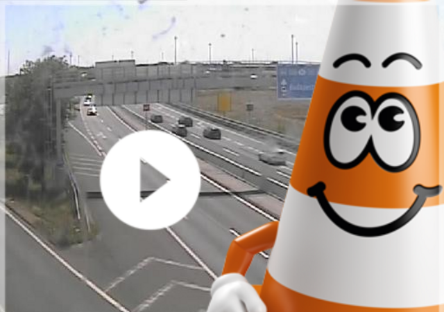 Hier findest du die Verkehrskameras an den neuralgischen Staupunkten auf der A4 von Wien Richtung Grenzübergang Nickelsdorf. | Foto: ASFINAG