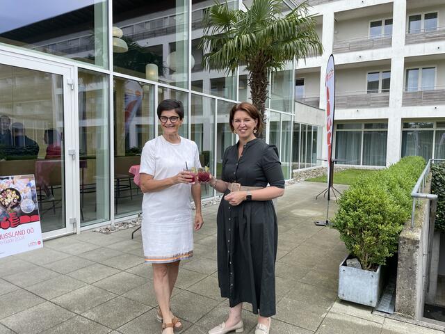 Margit Steinmetz-Tomala und Michael Langer-Weninger. | Foto: MeinBezirk