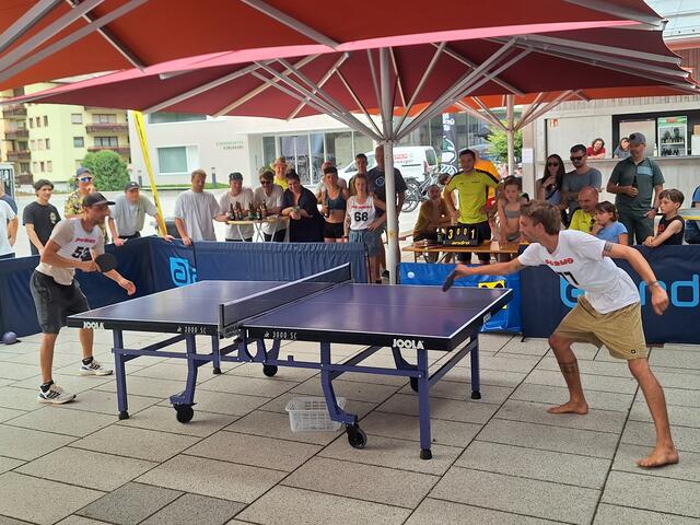 Im Finale standen sich Alexander Egger (TC K/E) und Vitus Weißbacher (Lofer) gegenüber