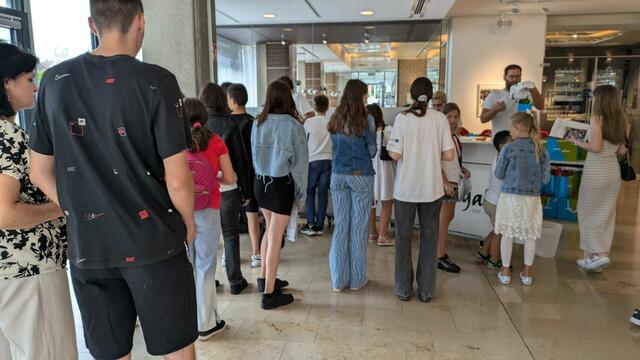 Mehr als 150 Schülerinnen und Schüler waren bei der Zeugnisaktion | Foto: Jugendpalette