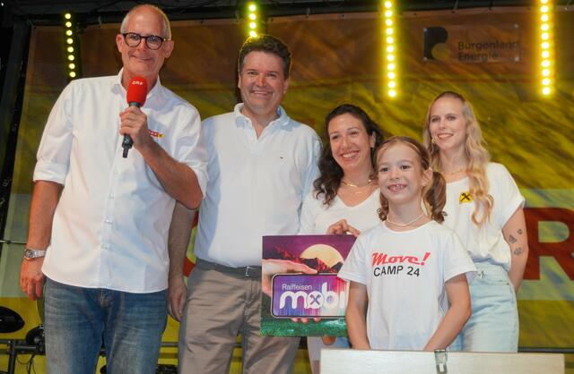 Beim ORF Sommerfest in Oberwart gab es auch ein Gewinnspiel. | Foto: Michael Strini