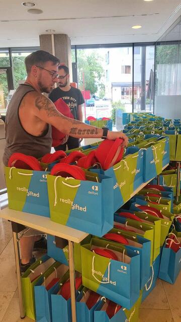 Vorbereitungen Goodiebags | Foto: Jugendpalette