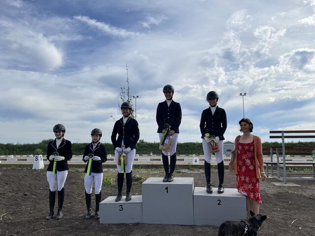 Die Top 5 im ersten Teilbewerb - Lizenzfrei | Foto: Victoria Nagy