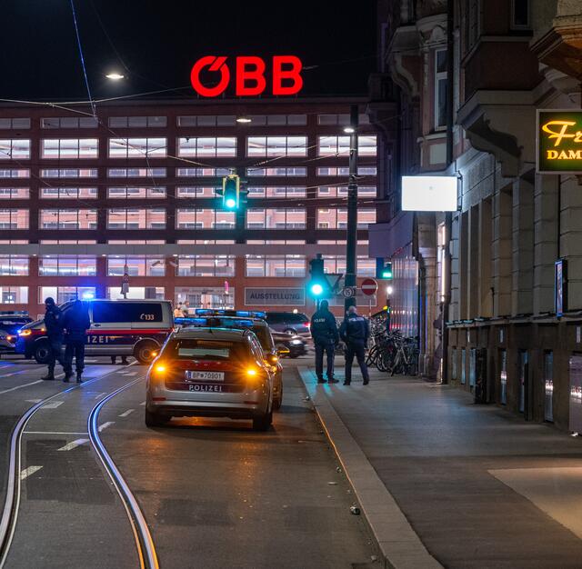 Nach einer telefonischen Bombendrohung wurde der Hauptbahnhof evakuiert und der Zugverkehr eingestellt. Nach rund 90 Minuten erfolgte die Freigabe durch die Exekutive.  | Foto: zeitungsfoto.at