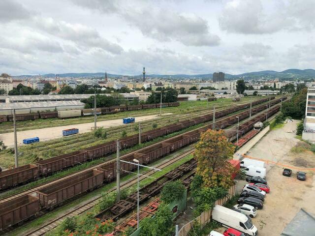 Die Grüne Wien fordern den geplanten Abriss des Nordwestbahnhof-Gelädes zu stoppen. | Foto: Kathrin Klemm