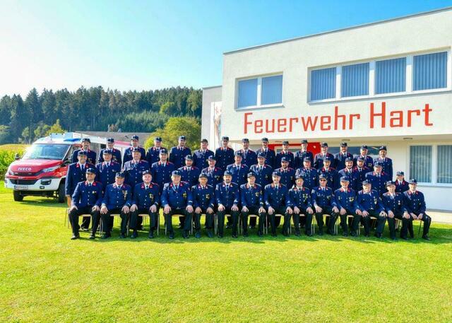 Die Kameraden der Freiwilligen Feuerwehr Hart freuen sich auf ein gemütliches Beisammensein mit der Bevölkerung. | Foto: Privat
