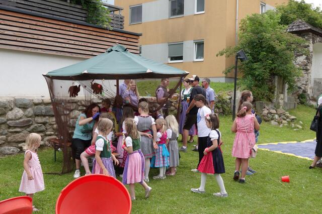 Auch beim Kinderprogramm am Nachmittag war das Interesse groß. | Foto: Michael Blinzer