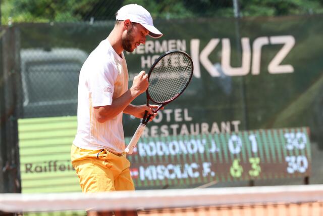 Der 22-jährige Grazer überzeugte mit einer sehr souveränen Partie.  | Foto: GEPA