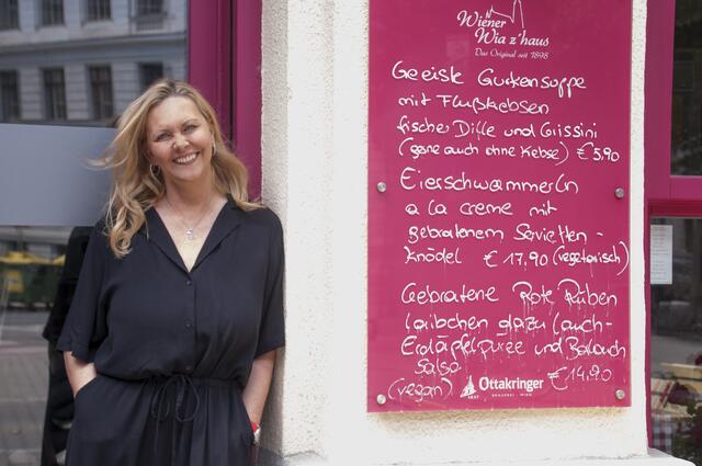 Natascha Orlik hat das "Wiener Wiazhaus" vor 23 Jahren eröffnet. | Foto: Wolfgang Unger
