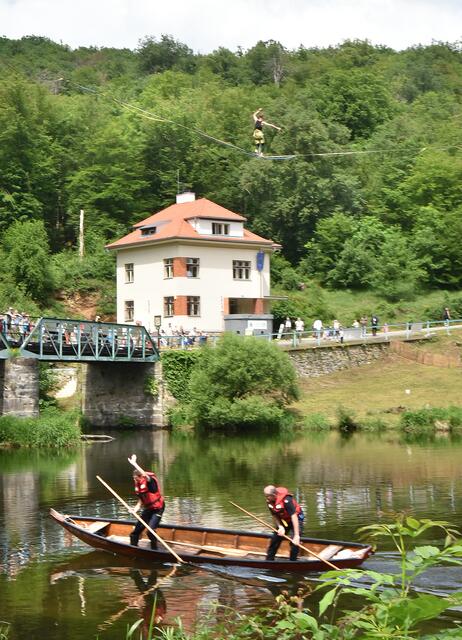 beim 150-Jahr Fest der Brücke im Mai 2024 | Foto: Alexandra Goll