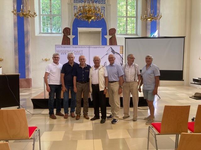 Josef Mayer, Josef Haider, Helmut Erhardt, Erwin Hausensteiner, Werner Gradwohl, Johann Schlögl und Nikolaus Supper. | Foto: Werner Gradwohl