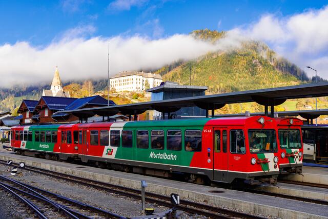 Die Murtalbahn rückt wieder in den Vordergrund. | Foto: StB/Schiffer