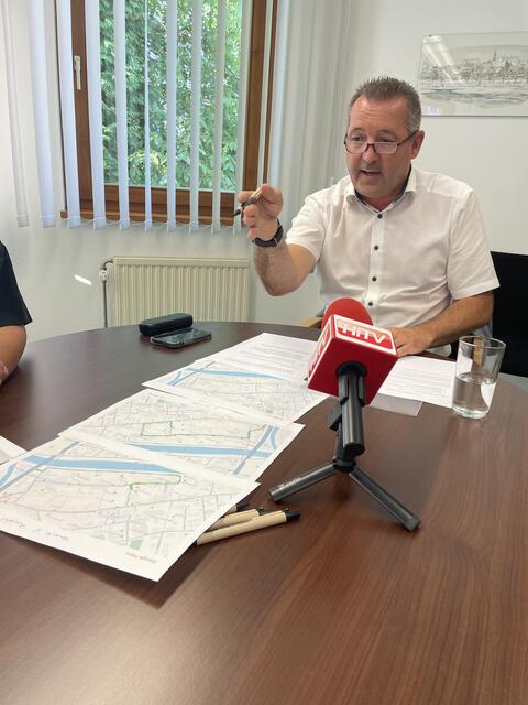 Thomas Marichhofer präsentierte auch Vorschläge, wie man die Situation besser lösen könnte. | Foto: Kern