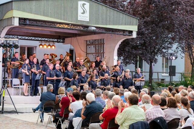 Die Polizeimusik Steiermark begeisterte jüngst in Gamlitz. | Foto: Günter Simmerl