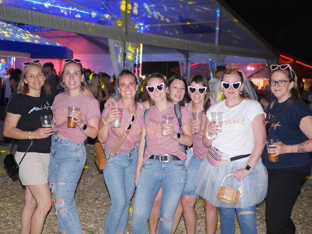 Die Polter-Mädels machten Party. | Foto: Michelle Holzmann
