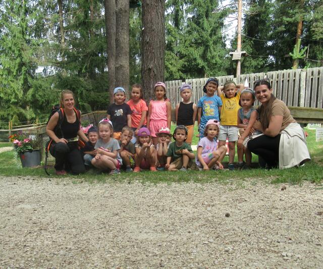 Der Ausflug in die Walderlebniswelt am Klopeinersee war für die Kinder sehr aufregend. | Foto: Bimbulli GmbH