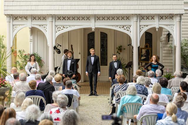 Gartenkonzert in der Villa Strecker. | Foto: 2024psb/c.kollerics