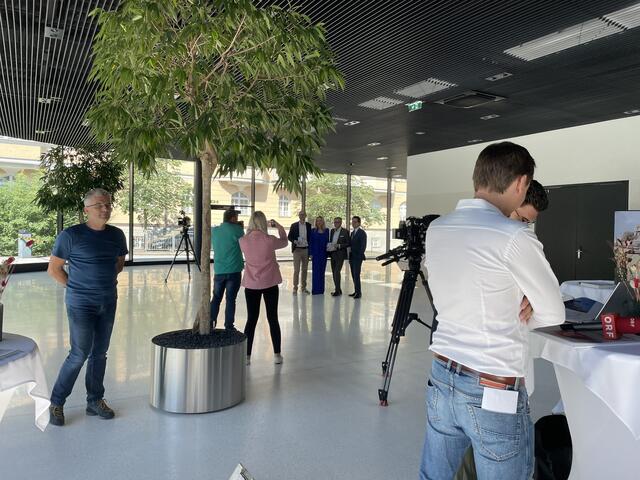 Fotoshooting bei der Pressekonferenz | Foto: Martin Schöndorfer, 2024