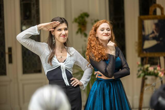 Florentina Serles und Victoria Sedlacek. | Foto: 2024psb/c.kollerics