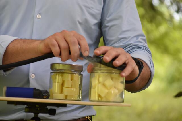 Käse räuchern | Foto: Preineder