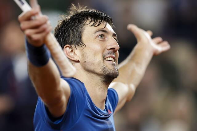 Sebastian Ofner wird für Österreich beim olympischen Tennisturnier an den Start gehen.  | Foto: GEPA