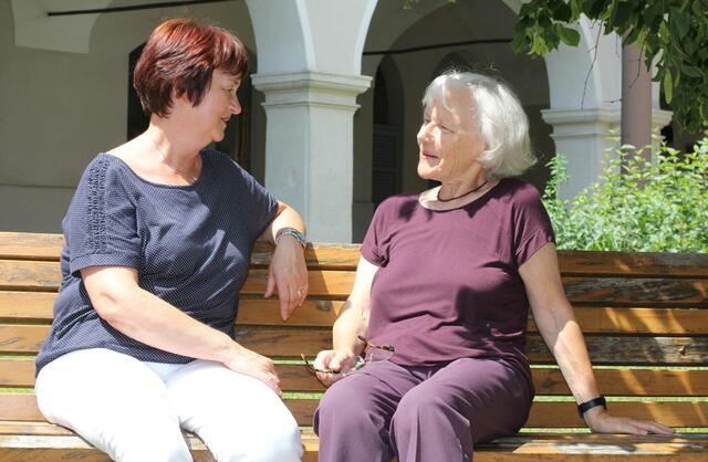 Oft ist schon ein Gespräch alleine Balsam für die Seele.  | Foto: Pro Humanis 