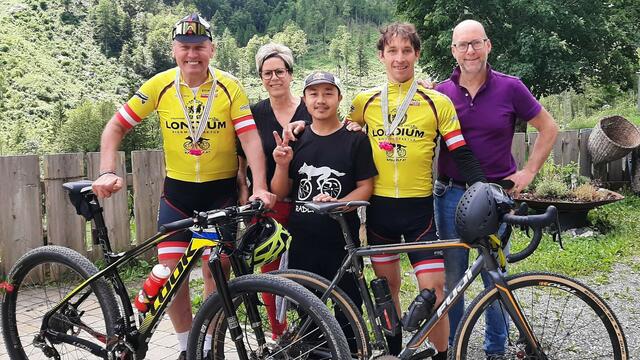 Diese Paralympioniken haben jede Menge Herz. | Foto: Privat