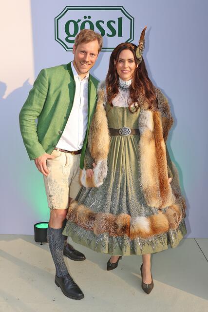 Unternehmer Maximilian Gössl und akademische Jagdwirtin Christine Fischer | Foto: Uwe Brandl