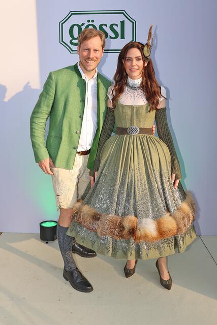 Unternehmer Maximilian Gössl und akademische Jagdwirtin Christine Fischer | Foto: Uwe Brandl