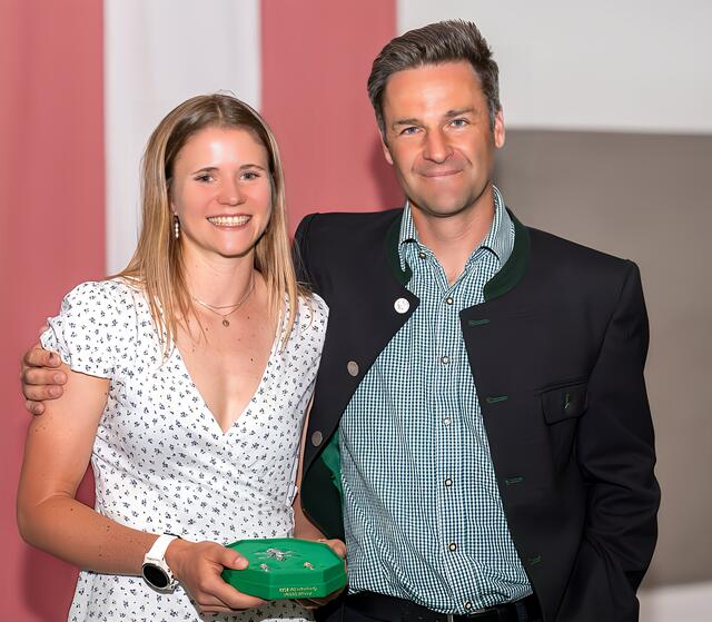 v.l. n.r. Lara Wagner, Florian Steirer | Foto: Schigymnasium Stams