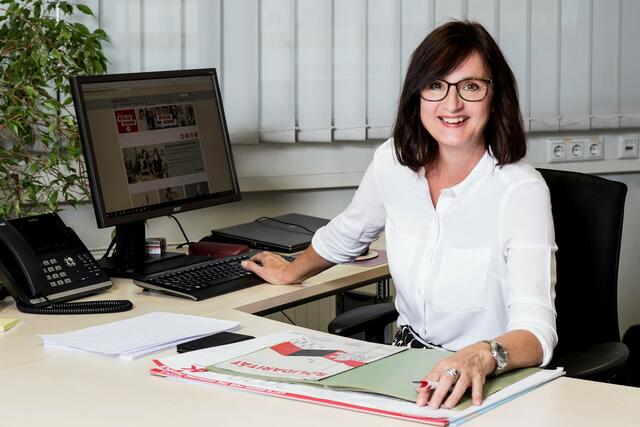 ÖGB-Regionalsekretärin Michaela Feichtenschlager. | Foto: ÖGB Braunau