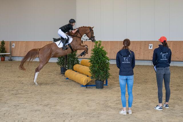 Sarah Bitschnau-Wieser auf June im Derbyparcours | Foto: Johann Jennewein