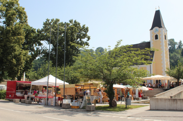 Im September findet der dritte Genussmarkt statt.  | Foto: Gemeinde Ernsthofen