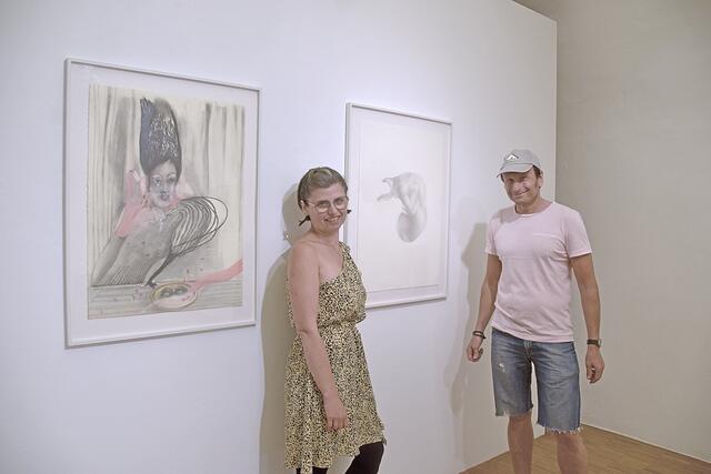 Anya Belyat-Giunta und Erich Gruber mit "Zweilicht".  | Foto: Thomas Fuchs